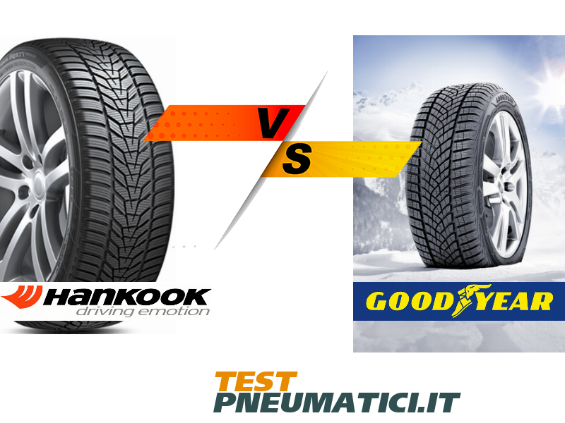 Confronto Hankook Winter i*cept evo3 W330 vs. GoodYear UltraGrip